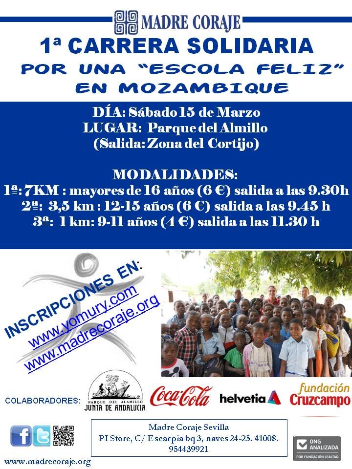 cartel Carrera Solidaria