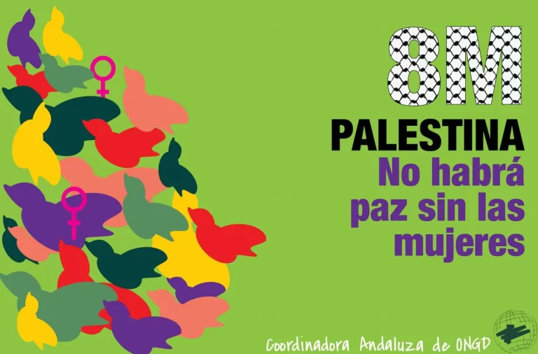 En 8M, Palestina destaca la importancia de las mujeres en la paz y la igualdad, llamando a un enfoque inclusivo y transformador.