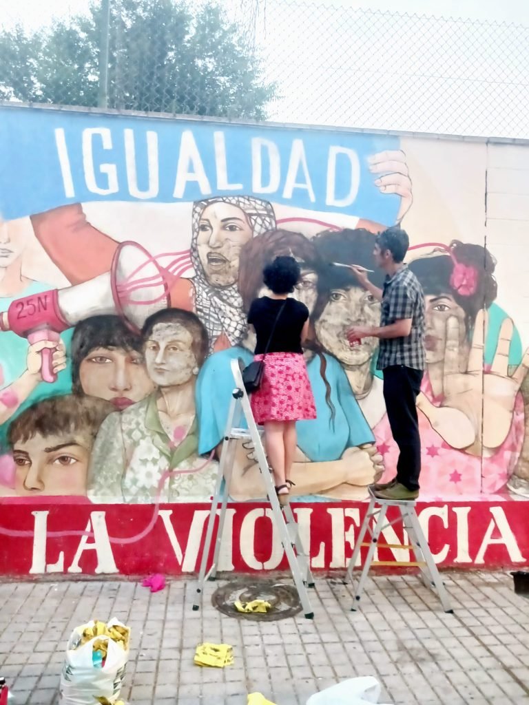 Manifiesto contra el ataque y vandalización del mural del CEIP Blas Infante y el IES Inmaculada Vieira