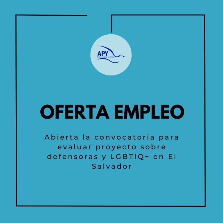 OFERTA Evaluación proyecto APY El salvador