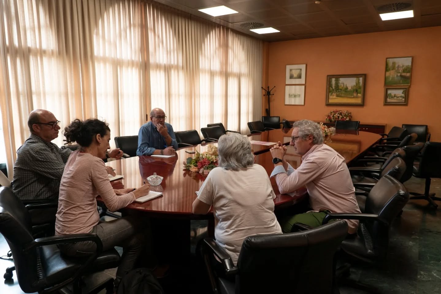 ASONGd con el alcalde de Dos Hermanas