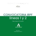 Convocatoria 0.7% 2026 Junta de Andalucía. Líneas 1 y 2