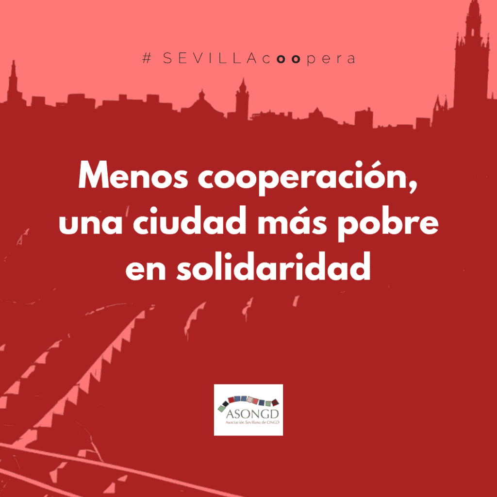 Recorte de la Cooperación en Sevilla 2027